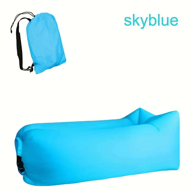 Inflatable Outdoor Relaxation Bench – No Pumping Required
