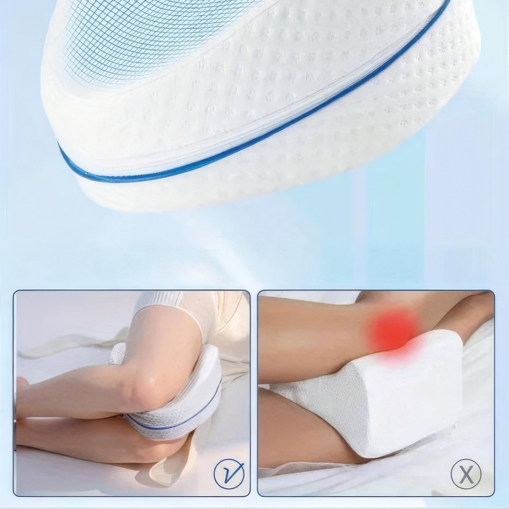 LumiComfort – Ergonomisches Beinkissen für entspannte Nächte