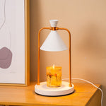 Elegante Duftlampe mit einstellbarer Wärme und Schirm