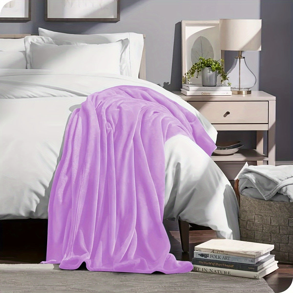 Premium Plüschdecke – Weich & Hautfreundlich für Einzel- und Doppelbetten