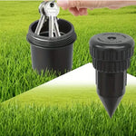 Key safe in lawn sprinkler design