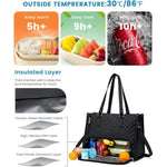 Komfortable 2-in-1 Tasche für Laptop und Mahlzeiten