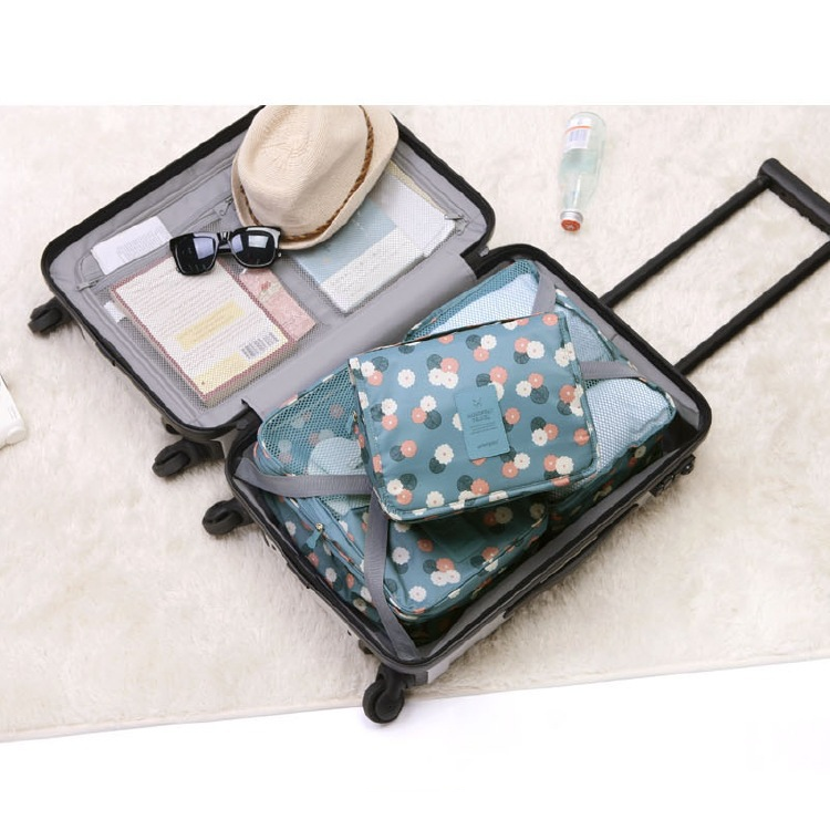 Wasserabweisende Kosmetiktasche mit Haken und Fächern für Reisen