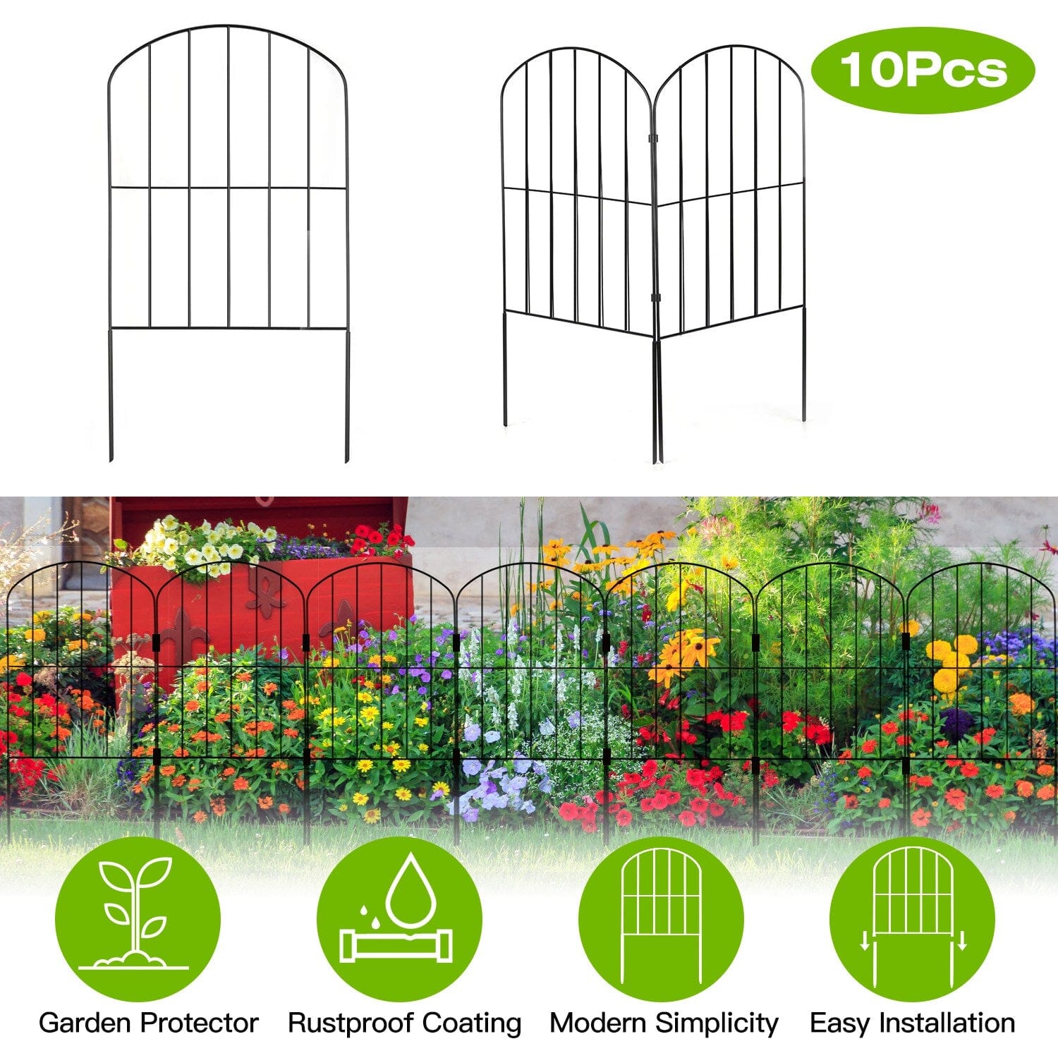 GartenSchutz – Elegante Abgrenzung für Pflanzen und Tiere