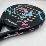 SportXpert 4015 - High-quality Padel Racket made of Carbon Fiber & EVA Foam