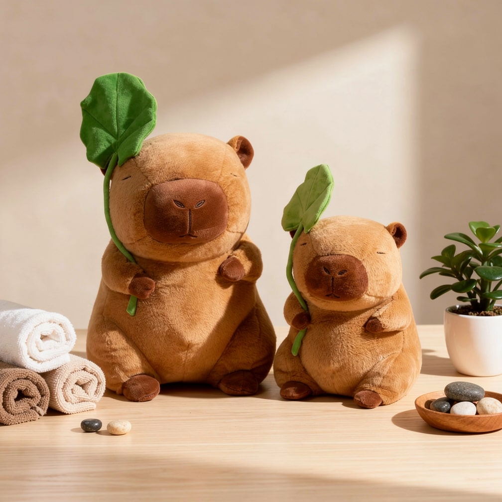 Süßes Capybara Kuscheltier für alle Altersgruppen