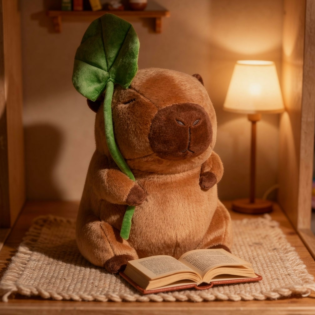 Süßes Capybara Kuscheltier für alle Altersgruppen