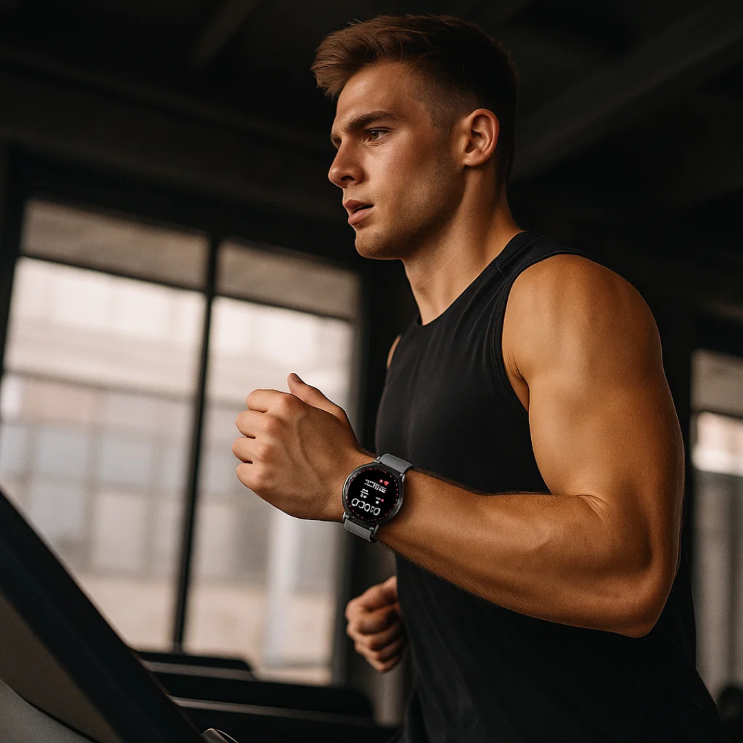 Smart ECG smartwatch with precise sensor technology
