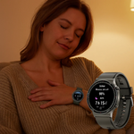 Smart ECG smartwatch with precise sensor technology