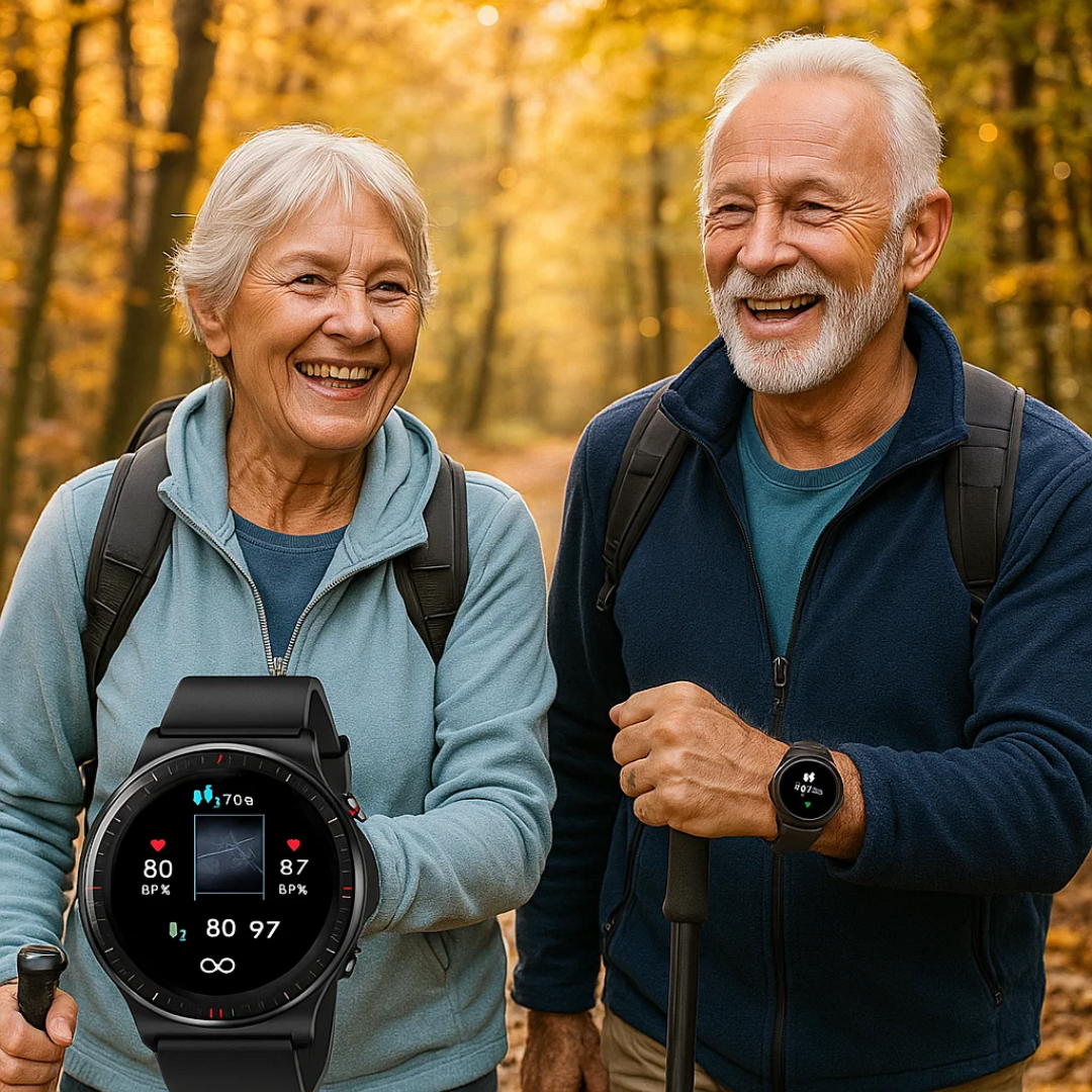 Smart ECG smartwatch with precise sensor technology