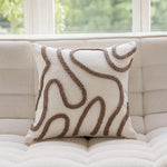 Elegant Chenille Pillow Cover with Stylish Design