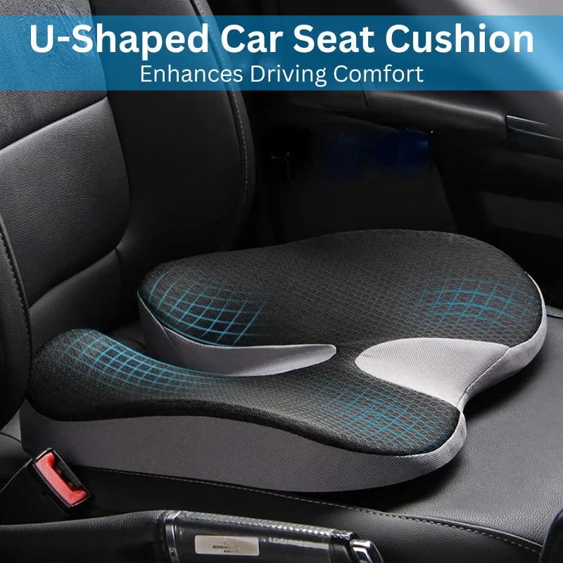 Ergonomic Car Seat Cushion Made of Soft Memory Foam