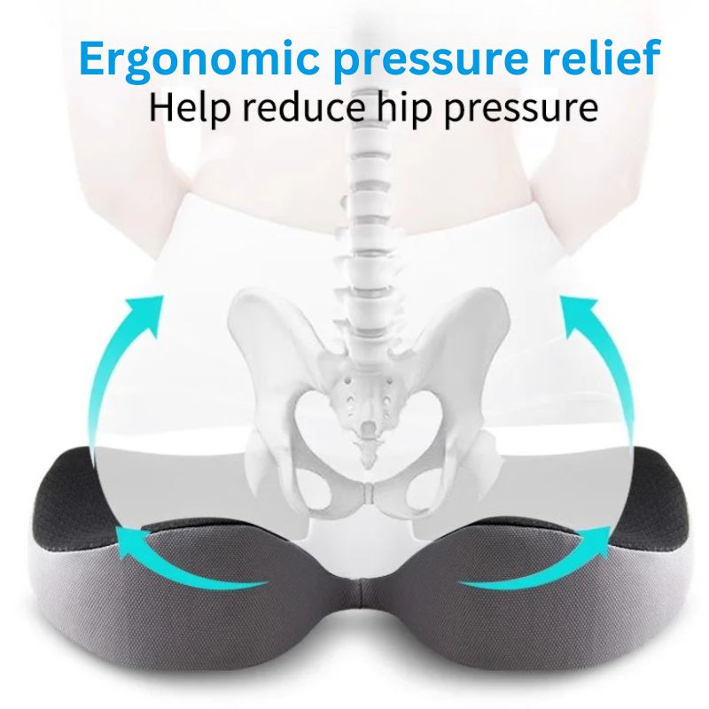 Ergonomic Car Seat Cushion Made of Soft Memory Foam