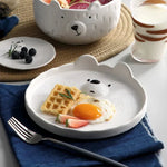 Playful Polar Bear Ceramic Dinnerware Set for Any Occasion