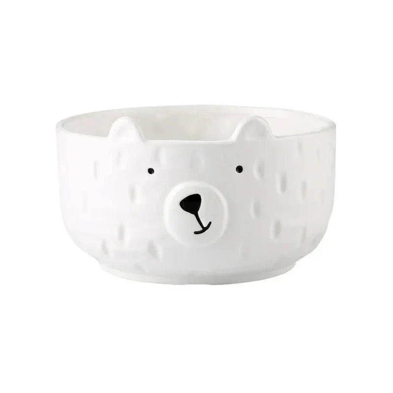 Playful Polar Bear Ceramic Dinnerware Set for Any Occasion