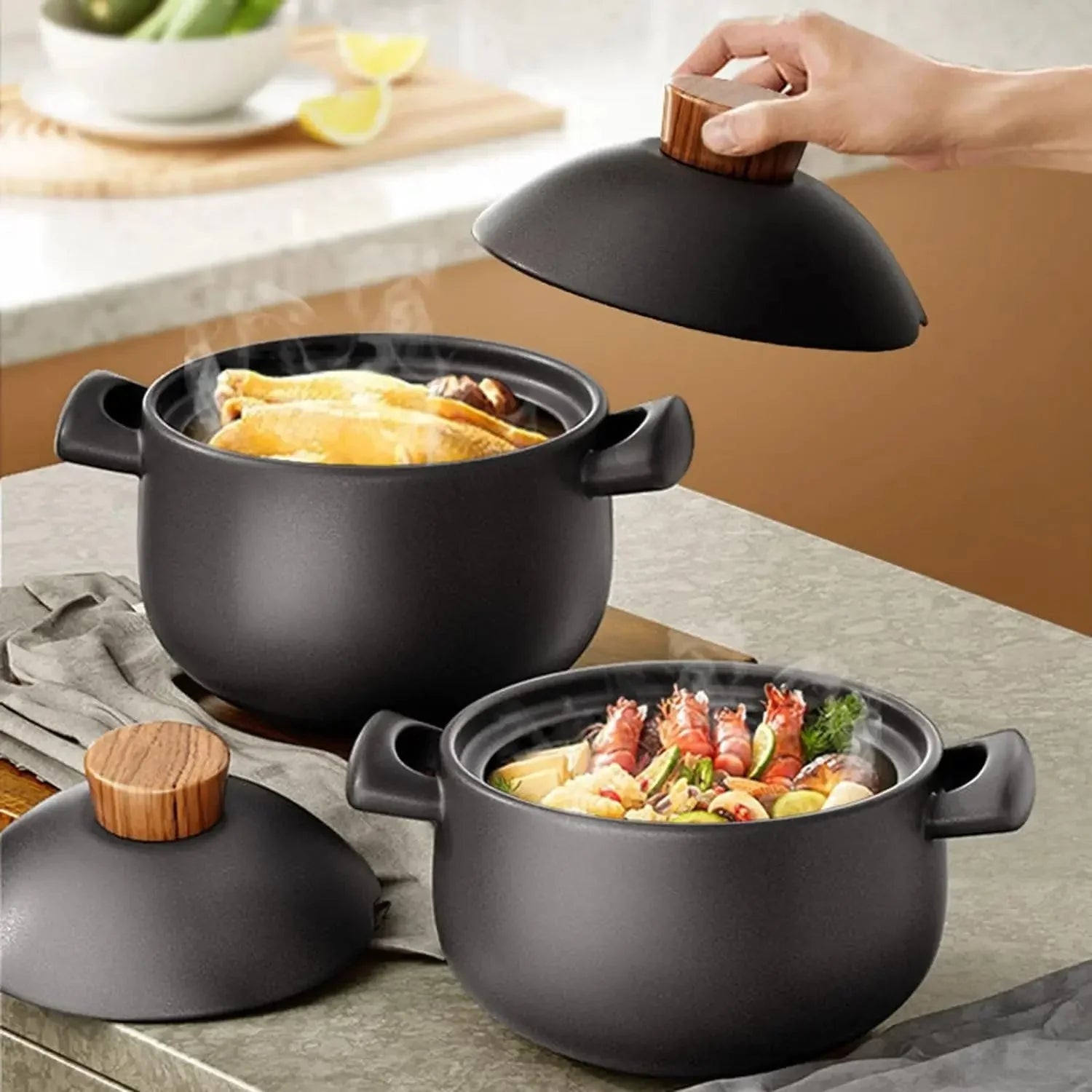 Elegant Ceramic Dutch Oven for Your Kitchen