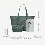 Moderne Umhängetasche für Damen | Praktisches Tote Bag Set