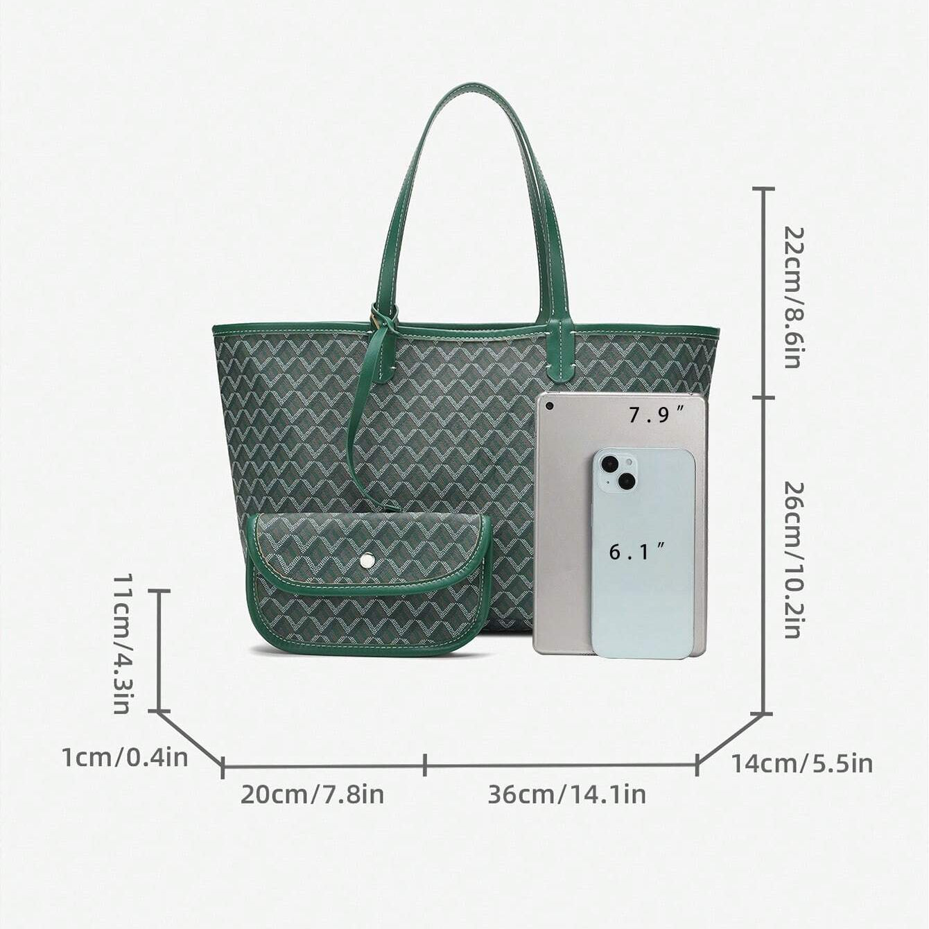 Moderne Umhängetasche für Damen | Praktisches Tote Bag Set