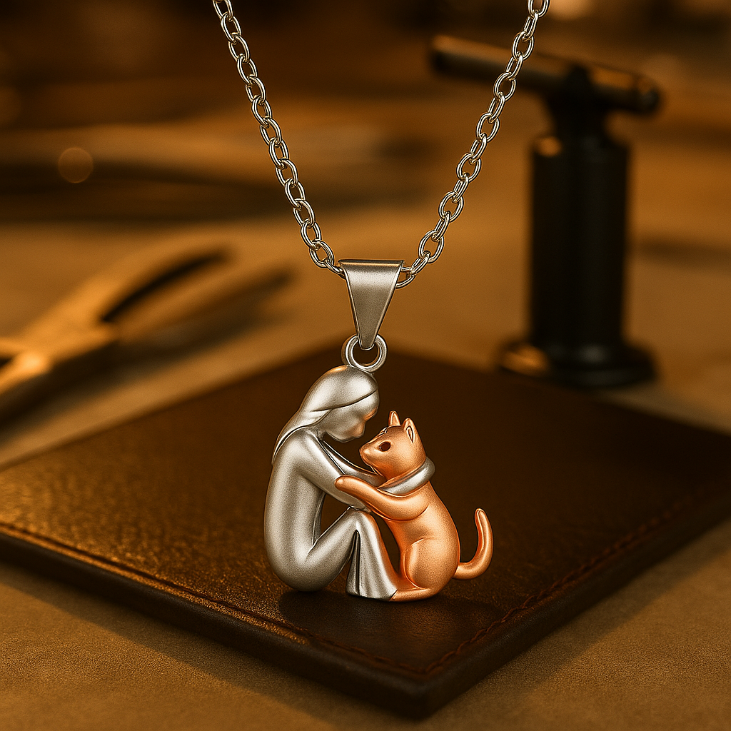 Zärtliche Bindung | Elegante Anhänger-Kette für besondere Erinnerungen