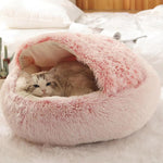 Cozy Pet Cave Bed, suitable for dogs and cats of all sizes