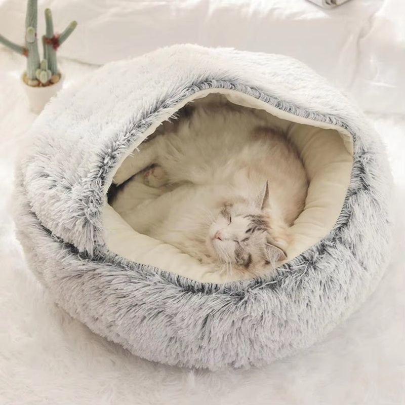 Cozy Pet Cave Bed, suitable for dogs and cats of all sizes
