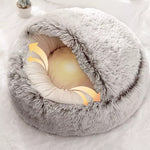 Cozy Pet Cave Bed, suitable for dogs and cats of all sizes