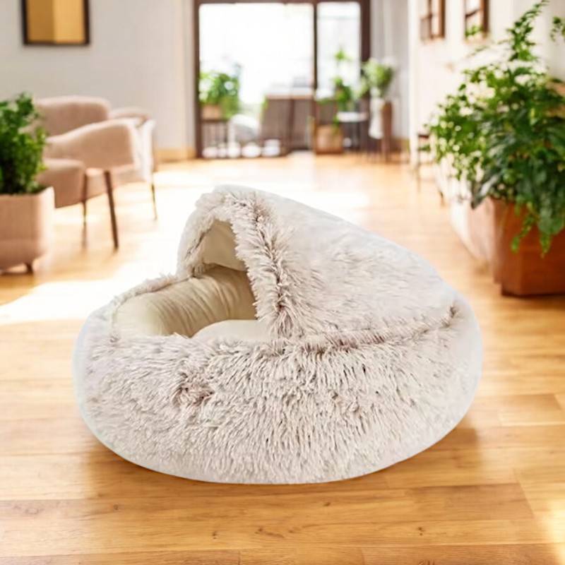 Cozy Pet Cave Bed, suitable for dogs and cats of all sizes