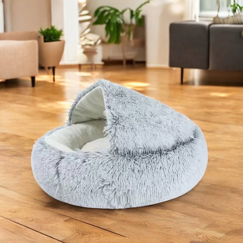 Cozy Pet Cave Bed, suitable for dogs and cats of all sizes