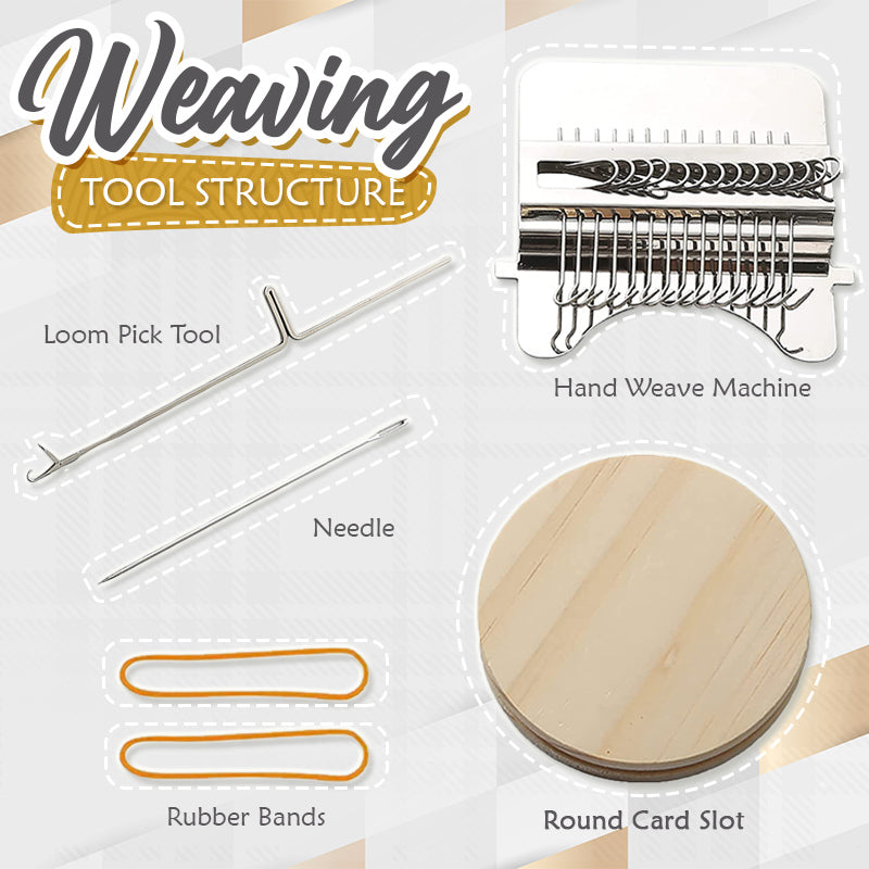 KreativWeb – Mini Weaving Loom for Exquisite Darning