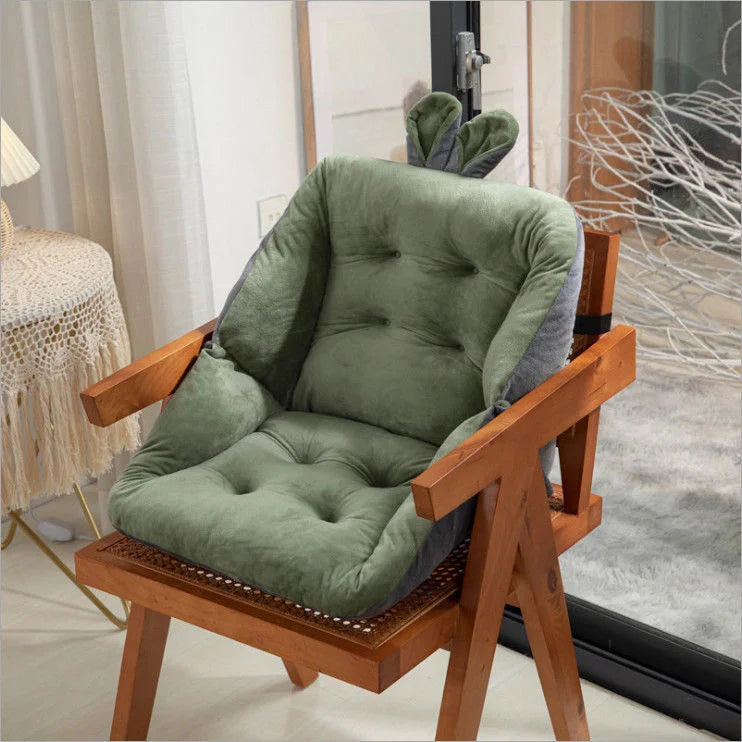 Orthopedic Seat Cushion with Pressure Relief and Back Support