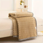 Elegante Fleece-Decke – Weiche, Beidseitige Wohndecke für Zuhause und Unterwegs