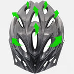 Sicherheitshelm für Erwachsene | Leichter MTB Helm | Verstellbar 54–61 cm