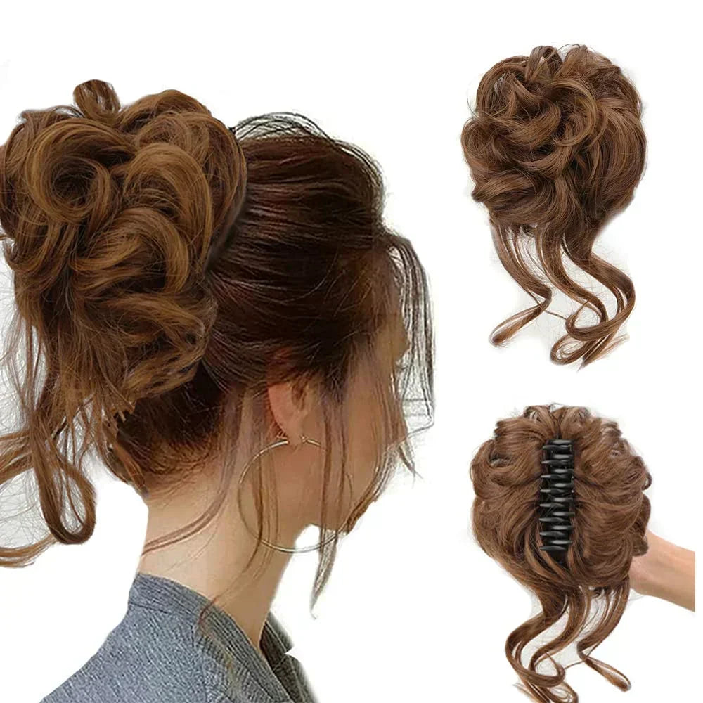 Elegante Haarknoten | Clip-in Haarteil für Volumen und Natürlichkeit