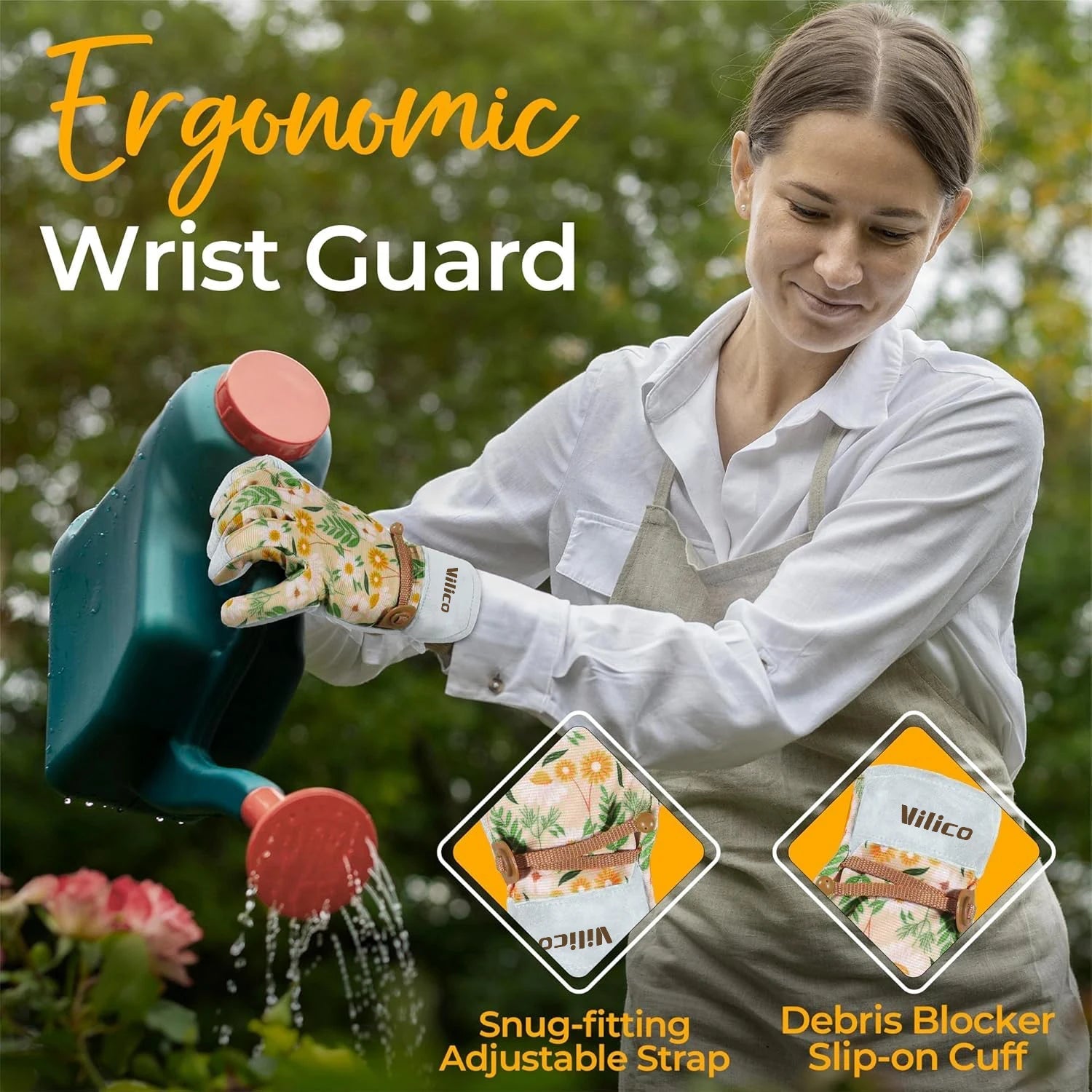 GardenPro Gloves | Breathable & Puncture-Resistant | Elbow-Length for Gardening Tasks