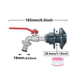 Wasseranschlussadapter für Regentonnen | 16 mm Anschluss