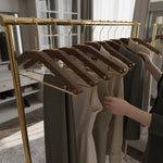 NobleWood – Elegant Wooden Hangers for Stylish Wardrobes (3 pieces)