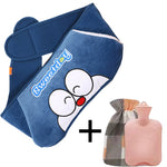 Plush Hot Water Bottle Belt for Pain Relief