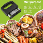 Edelstahl Fleischzartmacher mit 48 Klingen von GrillGenius