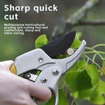 MaxiCut Pro Gartenschneider mit Seilmechanismus | SK5-Stahl | Effizient bis 18 mm