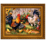 Painting Set for Chickens in the Garden - GemPaint