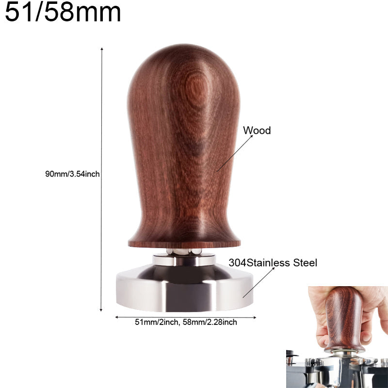 Stainless Steel Coffee Tamping Tool with Adjustable Pressure