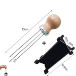 Stainless Steel Coffee Tamping Tool with Adjustable Pressure