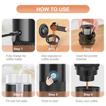 Portable 2-in-1 Coffee Maker for On the Go