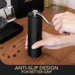Manual coffee grinder for perfect brewing results