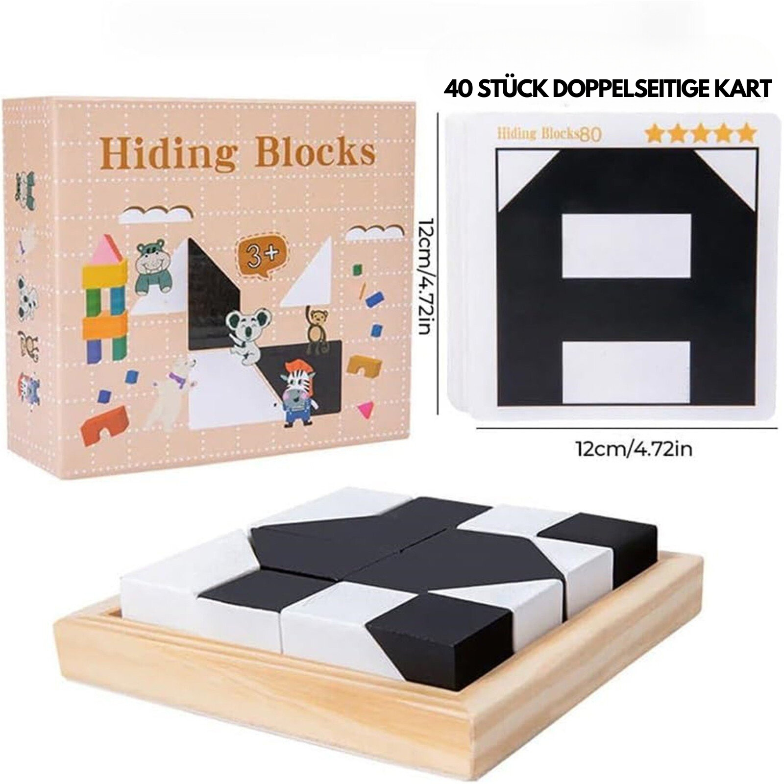 KreativBau - Das herausfordernde Puzzle für kleine Baumeister