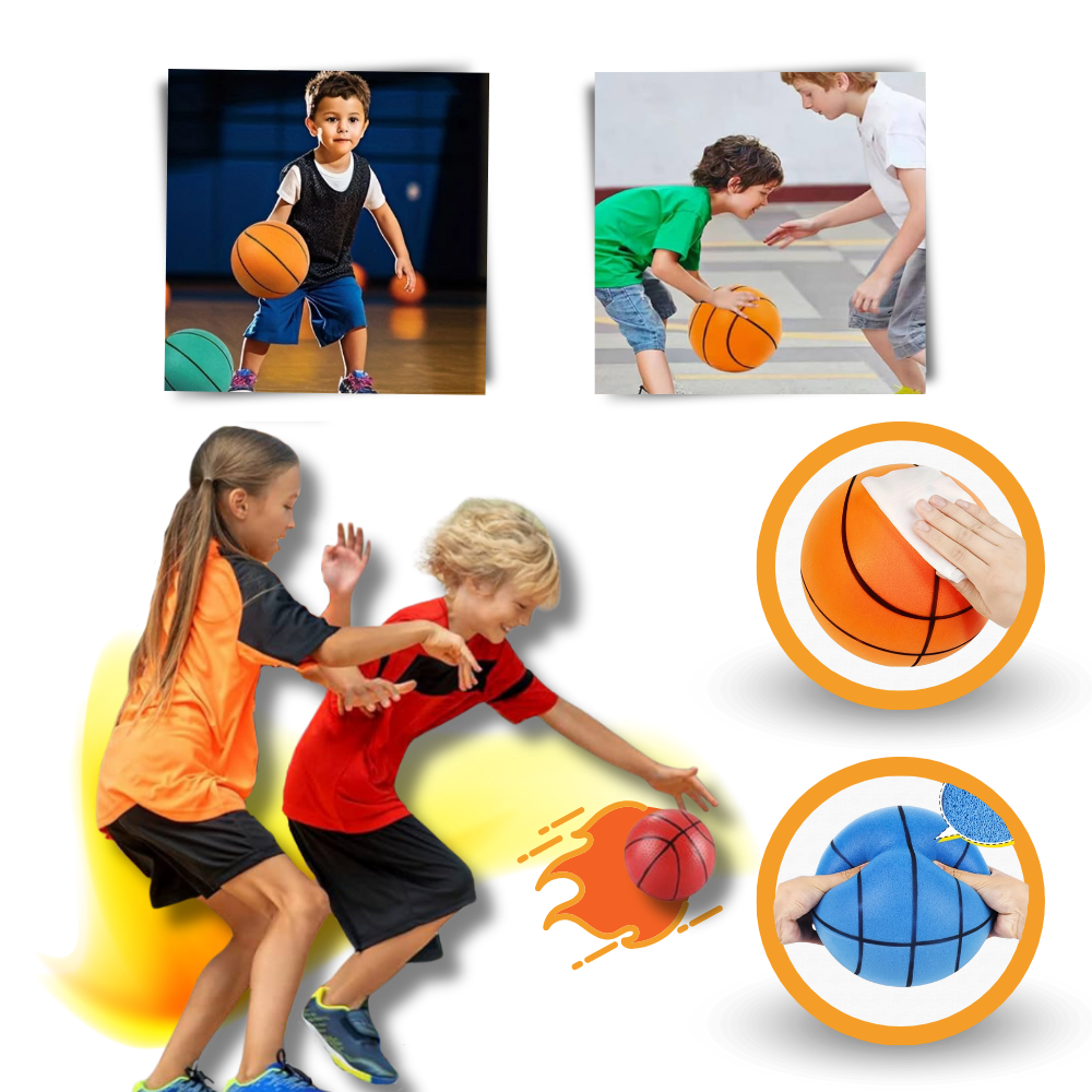 Lärmfreier Spielspaß mit dem SilentBounce Basketball