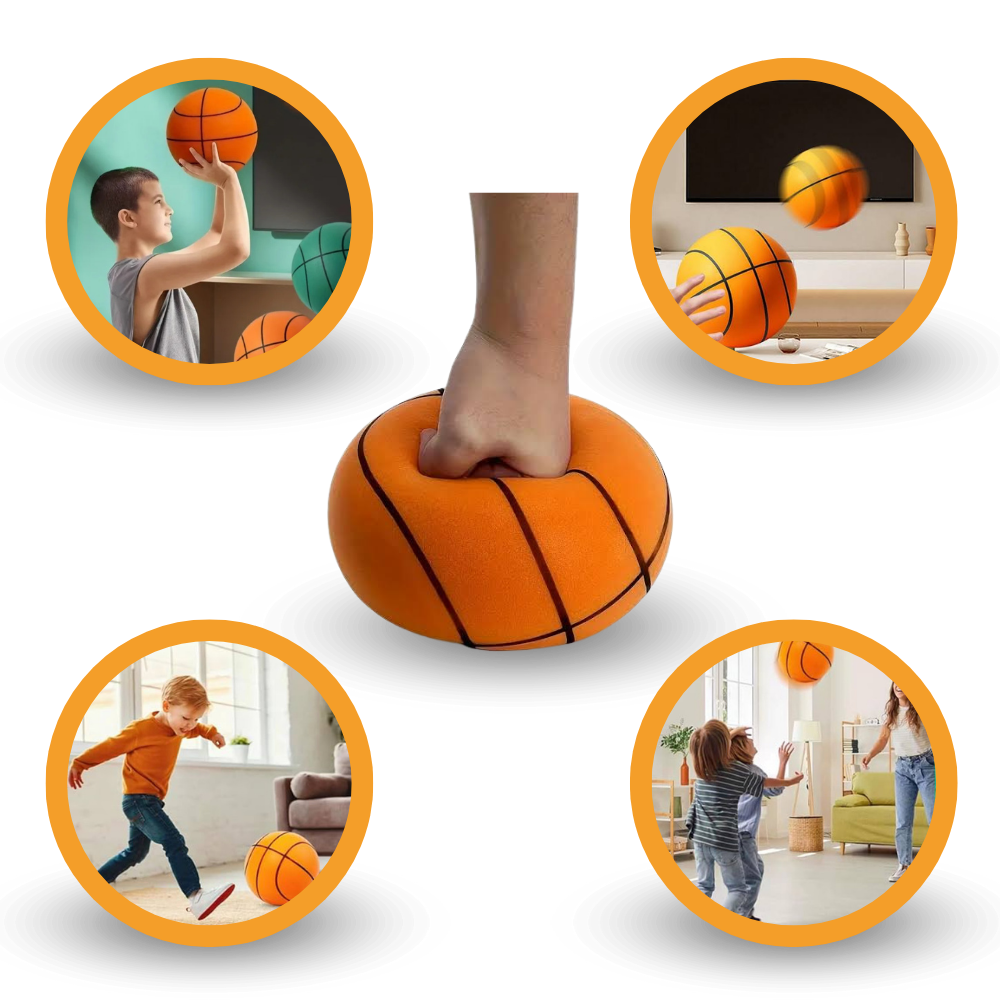 Lärmfreier Spielspaß mit dem SilentBounce Basketball