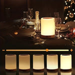 LumiGlow - Tragbares USB-Nachtlicht mit 10 Farben und 3 Modi