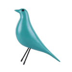 Bunte Vogelhaus Skulptur aus Harz – Dekoratives Ornament