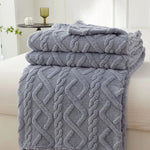 Warmth Provider - Fluffy Fleece Travel Blanket